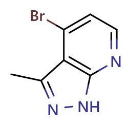 4-bromo-3-methyl-1H-pyrazolo[3,4-b]pyridineͼƬ