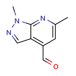 1,6-dimethyl-1H-pyrazolo[3,4-b]pyridine-4-carbaldehydeͼƬ