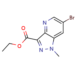 ethyl6-bromo-1-methyl-1H-pyrazolo[4,3-b]pyridine-3-carboxylateͼƬ