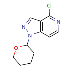 4-chloro-1-tetrahydropyran-2-yl-pyrazolo[4,3-c]pyridineͼƬ