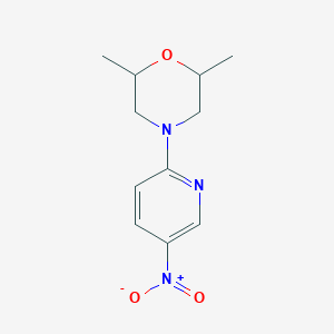 2,6-dimethyl-4-(5-nitropyridin-2-yl)morpholineͼƬ