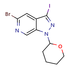 5-bromo-3-iodo-1-(oxan-2-yl)-1H-pyrazolo[3,4-c]pyridineͼƬ