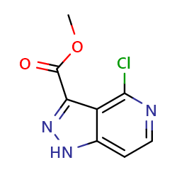 methyl4-chloro-1H-pyrazolo[4,3-c]pyridine-3-carboxylateͼƬ