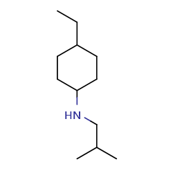 4-ethyl-N-(2-methylpropyl)cyclohexan-1-amineͼƬ