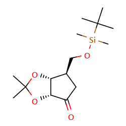 (3aR,6R,6aR)-6-{[(tert-butyldimethylsilyl)oxy]methyl}-2,2-dimethyl-hexahydrocyclopenta[d][1,3]dioxol-4-oneͼƬ