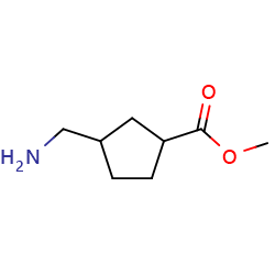 methyl3-(aminomethyl)cyclopentane-1-carboxylateͼƬ