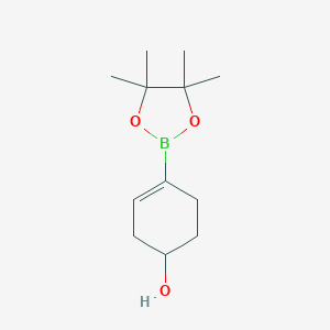 4-(4,4,5,5-Tetramethyl-1,3,2-dioxaborolan-2-yl)cyclohex-3-enolͼƬ