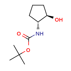 tert-butylrel-N-[(1R,2R)-2-hydroxycyclopentyl]carbamateͼƬ