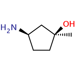 cis-3-amino-1-methyl-cyclopentanolͼƬ