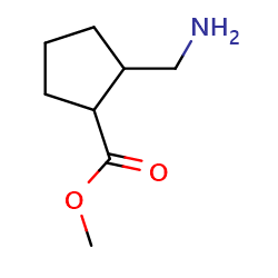 methyl2-(aminomethyl)cyclopentane-1-carboxylateͼƬ