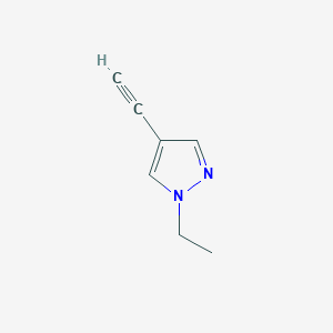 1-ethyl-4-ethynyl-1{H}-pyrazoleͼƬ