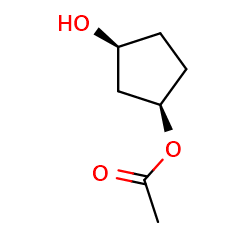 (1R,3S)-3-hydroxycyclopentylacetateͼƬ