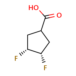 cis-3,4-difluorocyclopentane-1-carboxylicacidͼƬ