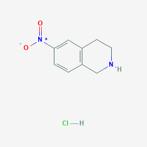 6-Nitro-1,2,3,4-tetrahydroisoquinoline HydrochlorideͼƬ