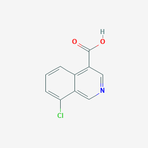 8-CHLOROISOQUINOLINE-4-CARBOXYLIC ACIDͼƬ