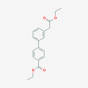 Ethyl 4-[3-(2-ethoxy-2-oxoethyl)phenyl]benzoateͼƬ