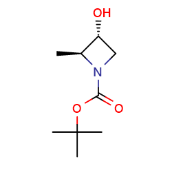 Tert-Butyl(2S,3R)-3-hydroxy-2-methylazetidine-1-carboxylateͼƬ