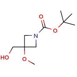 Tert-Butyl3-(hydroxymethyl)-3-methoxyazetidine-1-carboxylateͼƬ