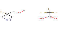 3-Fluoro-3-(methoxymethyl)azetidinetrifluoroaceticacidͼƬ