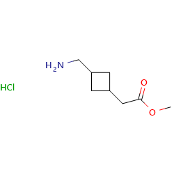 Methyl2-[3-(aminomethyl)cyclobutyl]acetatehydrochlorideͼƬ