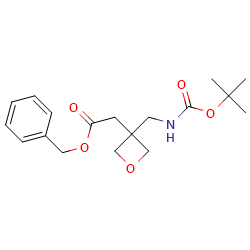 benzyl2-[3-({[(tert-butoxy)carbonyl]amino}methyl)oxetan-3-yl]acetateͼƬ