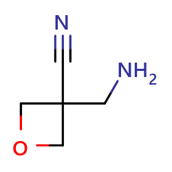 3-(aminomethyl)oxetane-3-carbonitrileͼƬ