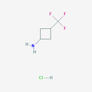 3-(Trifluoromethyl)cyclobutan-1-aminehydrochlorideͼƬ