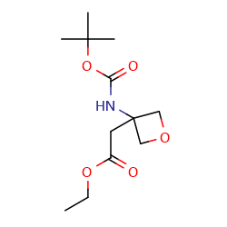 ethyl2-[3-(tert-butoxycarbonylamino)oxetan-3-yl]acetateͼƬ