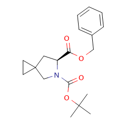 6-benzyl5-tert-butyl(6S)-5-azaspiro[2,4]heptane-5,6-dicarboxylateͼƬ