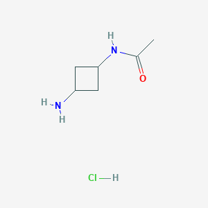 N-(3-Aminocyclobutyl)acetamidehydrochlorideͼƬ