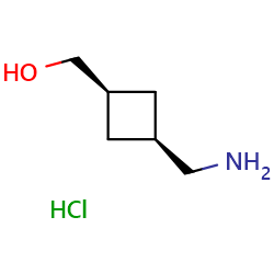 (3-(Aminomethyl)cyclobutyl)methanolhydrochlorideͼƬ