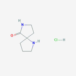 1,7-diazaspiro[4,4]nonan-6-onehydrochlorideͼƬ