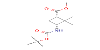 Methyl(1S,3R)-2,2-dimethyl-3-[(2-methylpropan-2-yl)oxycarbonylamino]cyclobutane-1-carboxylateͼƬ