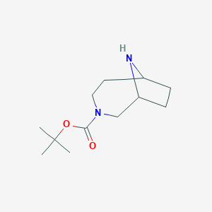 Tert-butyl3,9-diazabicyclo[4,2,1]nonane-3-carboxylateͼƬ