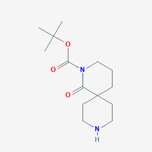 tert-butyl5-oxo-4,9-diazaspiro[5,5]undecane-4-carboxylateͼƬ