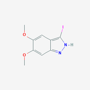 5,6-Dimethoxy-3-iodo-1H-indazoleͼƬ