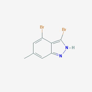 3,4-Dibromo-6-methyl-(1H)indazoleͼƬ