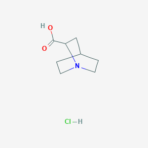 1-Azabicyclo[2,2,2]octane-2-carboxylicacidhydrochlorideͼƬ