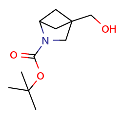 Tert-butyl4-(hydroxymethyl)-2-azabicyclo[2,1,1]hexane-2-carboxylateͼƬ