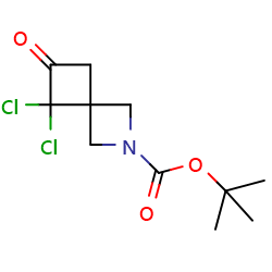 tert-butyl5,5-dichloro-6-oxo-2-azaspiro[3,3]heptane-2-carboxylateͼƬ