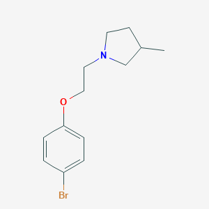 1-[2-(4-bromophenoxy)ethyl]-3-methylpyrrolidineͼƬ