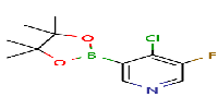 4-chloro-3-fluoro-5-(4,4,5,5-tetramethyl-1,3,2-dioxaborolan-2-yl)pyridineͼƬ