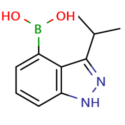 [3-(propan-2-yl)-1H-indazol-4-yl]boronicacidͼƬ