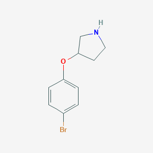 3-(4-Bromo-phenoxy)-pyrrolidineͼƬ