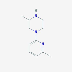 3-methyl-1-(6-methylpyridin-2-yl)piperazineͼƬ