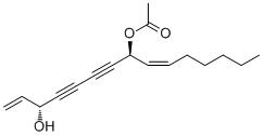 8-Acetoxypentadeca-1,9Z-diene-4,6-diyn-3-olͼƬ