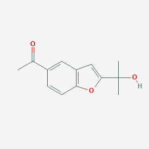 5-Acetyl-2-(1-hydroxy-1-methylethyl)benzofuran图片