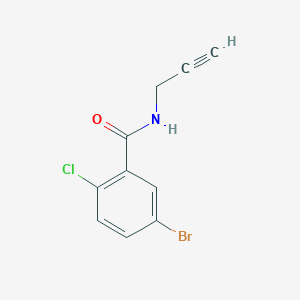 5-Bromo-2-chloro-N-(prop-2-yn-1-yl)benzamideͼƬ