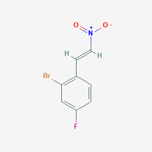 2-Bromo-4-fluoro-1-((e)-2-nitrovinyl)benzeneͼƬ