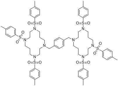 1,1'-[1,4-Phenylenebis(methylene)]bis[4,8,11-tris[(4-methylphenyl)sulfonyl]-1,4,8,11-tetraazacyclotetradecaneͼƬ